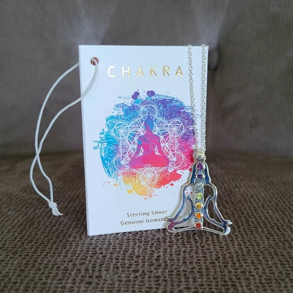 Shivam Meditating Woman🧘‍♀️ Pendant Necklace - NWT - Picture 12 of 16